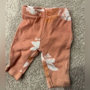 Carters floral pant - preemie